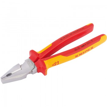 Knipex 02 06 225 Fully Insulated High Leverage Combination Pliers, 225mm Knipex 02 06 225 Fully Insulated High Leverage Combination Pliers, 225mm