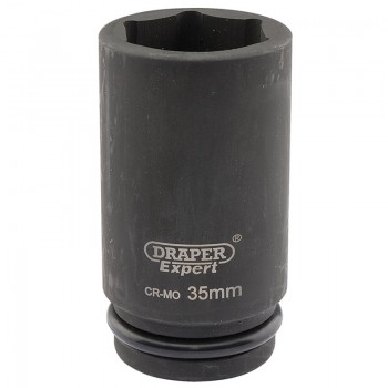 Expert HI-TORQ® 6 Point Deep Impact Socket, 3/4” Sq. Dr., 35mm Expert HI-TORQ® 6 Point Deep Impact Socket, 3/4” Sq. Dr., 35mm