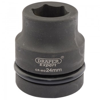 Expert HI-TORQ® 6 Point Impact Socket, 1&rdquo; Sq. Dr., 24mm