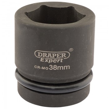 Expert HI-TORQ® 6 Point Impact Socket, 1&rdquo; Sq. Dr., 38mm