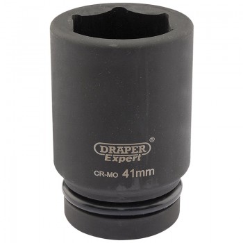 Expert HI-TORQ® 6 Point Deep Impact Socket, 1&rdquo; Sq. Dr., 41mm