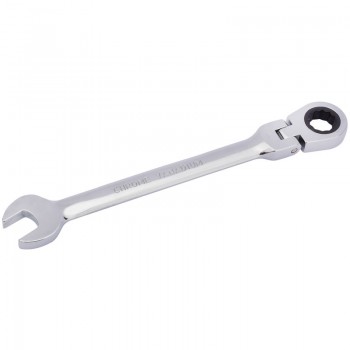 Draper HI-TORQ® Metric Flexible Head Ratcheting Combination Spanner, 14mm