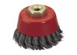 Twist Knot Wire Cup Brush, 60mm, M10