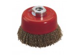 Draper Expert Crimped Wire Cup Brush, 80mm, M14