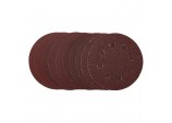 Sanding Discs, 115mm, Hook & Loop, Assorted Grit, (Pack of 10)