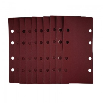 1/3 Sanding Sheets with Hook and Loop, 93 x 190mm, 240 Grit (Pack of 10) 1/3 Sanding Sheets with Hook and Loop, 93 x 190mm, 240 Grit (Pack of 10)