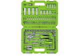 Metric Socket Set, 1/4” and 1/2” Sq. Dr. (100 Piece)