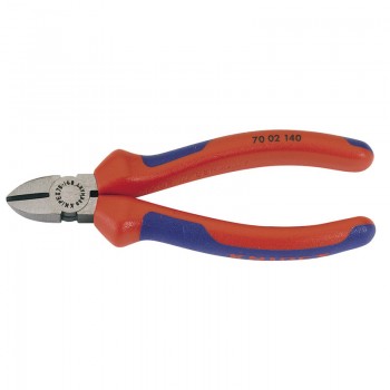 Knipex 70 02 140 Heavy Duty Diagonal Side Cutter, 140mm Knipex 70 02 140 Heavy Duty Diagonal Side Cutter, 140mm