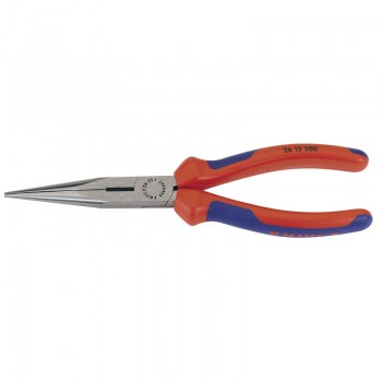 Knipex 26 12 200 SBE Long Nose Pliers with Heavy Duty Handles, 200mm Knipex 26 12 200 SBE Long Nose Pliers with Heavy Duty Handles, 200mm