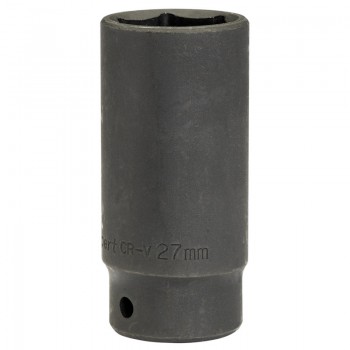 Deep Impact Socket, 1/2&rdquo; Sq. Dr., 27mm (Sold Loose)