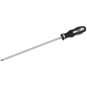 &rsquo;Pound Thru&rsquo; Cross Slot Soft Grip Screwdriver, No.2 x 250mm
