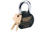 Heavy Duty Stainless Steel Padlock and 2 Keys, 63 x 25mm