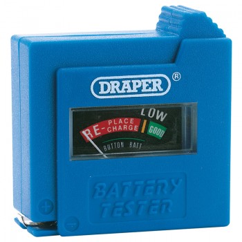9V Multi-purpose Battery Tester, AAA, AA, AA, C, D, and Button Cell