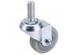 Swivel Bolt Fixing Rubber Castor, 50mm Diameter, S.W.L. 50kg