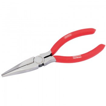 Long Nose Pliers with PVC Dipped Handles, 160mm