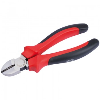 Diagonal Side Cutter with Soft Grip Handles, 160mm