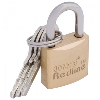 Brass Cylinder Padlock, 20mm