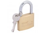 Brass Cylinder Padlock, 40mm