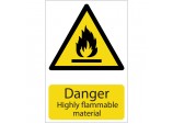 Danger Flammable Material