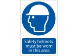 Safety Helmet Must Be Worn
