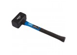 Rubber Dead Blow Hammer with Fibreglass Shafts, 900g/32oz