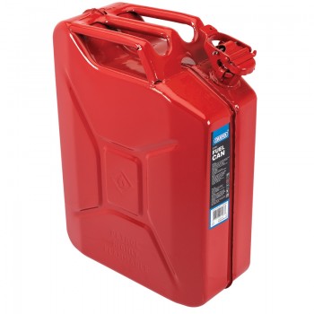 Steel Fuel Can, 20L, Red