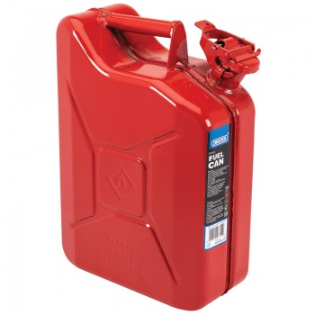 Steel Fuel Can, 10L, Red