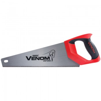 Draper Venom® Second Fix Triple Ground Tool Box Saw, 350mm, 11tpi/12ppi Draper Venom® Second Fix Triple Ground Tool Box Saw, 350mm, 11tpi/12ppi