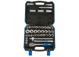 Combined MM/AF Socket Set, 1/2&rdquo; Sq. Dr. (41 Piece)