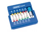 Coloured Screwdriver Bit Set With Magnetic Holder (13 Piece)