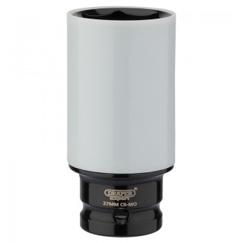 1/2&rdquo; Sq. Dr. HI-TORQ® Wheel Nut Socket for Alloy Wheels (27mm)