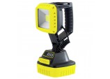 COB LED Rechargeable Worklight, 10W, 1,000 Lumens, Yellow, 4 x 2.2Ah Batteries