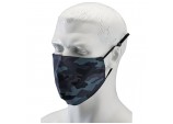 Camo Fabric Resuable Face Masks, Blue (Pack of 2)