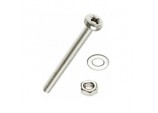 Machine Screws Nuts Washers, Pack of 10 - M5x50