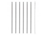 Steel Drinking Straws - 6 Piece