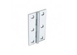 Chrome Butt Hinge - 50mm - Pack of 10