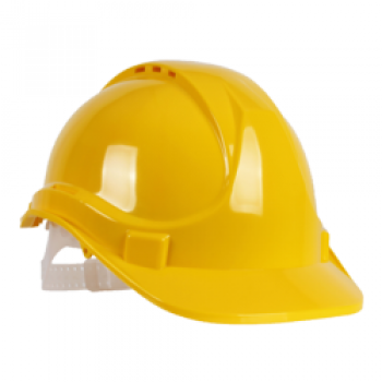 6 Point Safety Helmet One Size - Yellow