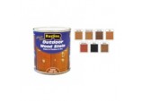 Quick Dry Outdoor Woodstain 250ml - Satin Dark Oak