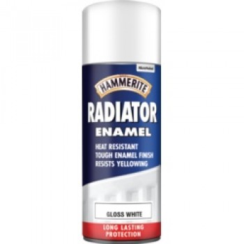 Radiator Enamel 400ml Aerosol - Gloss White
