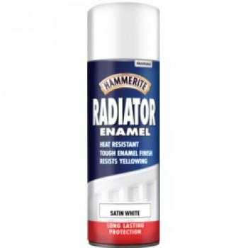 Radiator Enamel 400ml Aerosol - Satin White