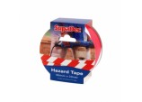 Hazard Warning Tape - 50x33m Red/White