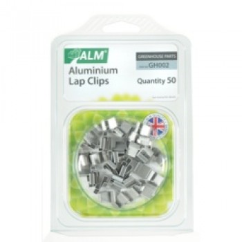Aluminium Lap Clips - Pack of 50