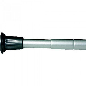 Shower Curtain Telescopic Rod - 8 6 Silver