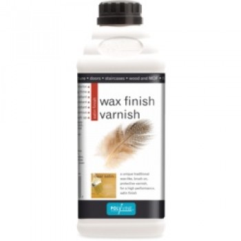 Wax Finish Varnish Satin Finish - 1L Clear