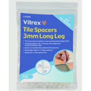 Long Leg Tile Spacers - 3x250