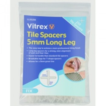 Long Leg Tile Spacers - 5x250