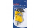 Torx Key Set - 9 Piece