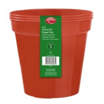 Flower Pots - 3 - Pack 10