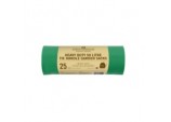 Heavy Duty Tie Handle Garden Bags 50L - Roll 25