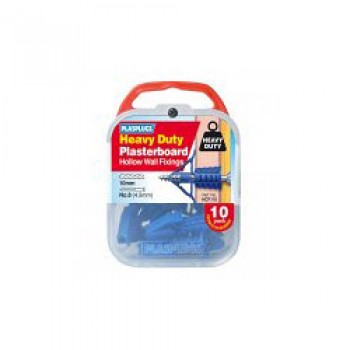 Heavy Duty Plasterboard Fixings - 10 Pack